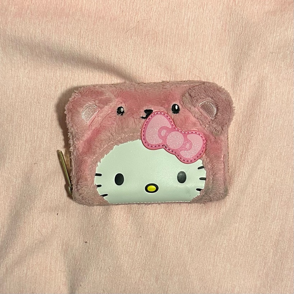 Loungefly Pink Hello Kitty Bear Wallet